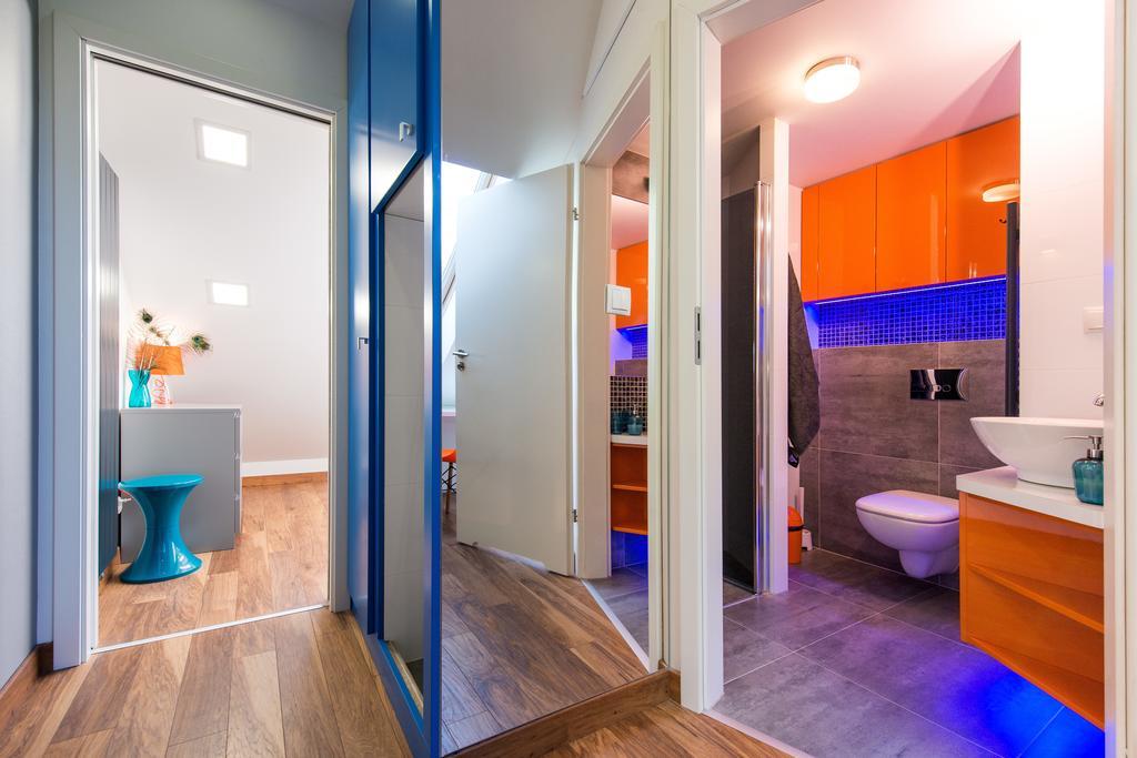 Apartment in Podgórze Krakau Zimmer foto