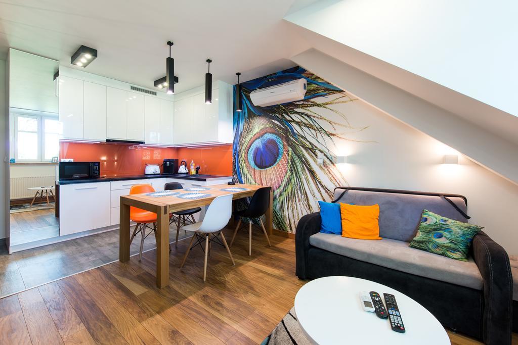 Apartment in Podgórze Krakau Zimmer foto